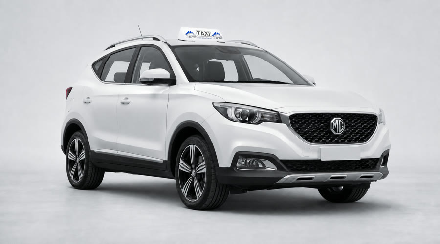 MG ZS benzyna z lampą BTP TAXI